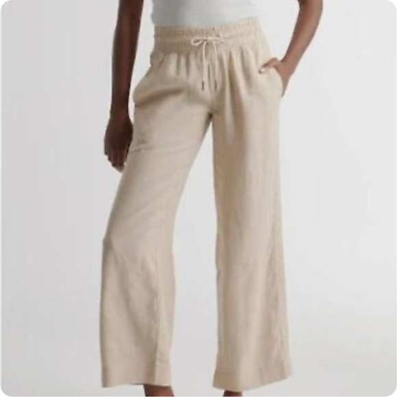 Freestyle Revolution Pants - Freestyle Revolution Large Linen Blend Flare Pants Trouser Comfort Elast…